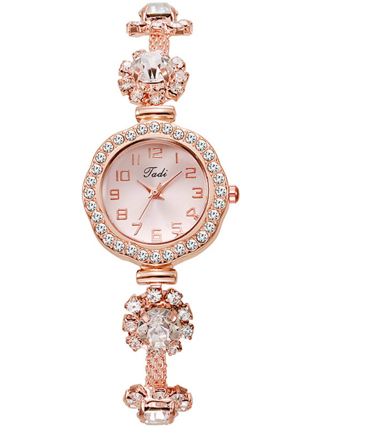 Crystal Quartz Watch