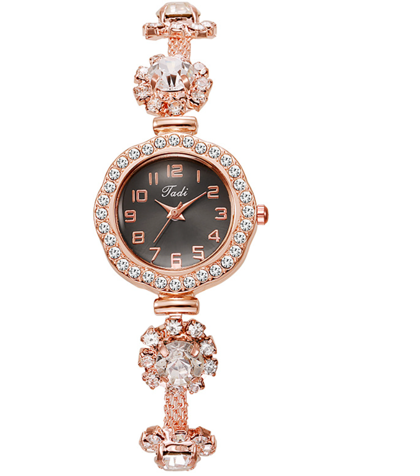 Crystal Quartz Watch