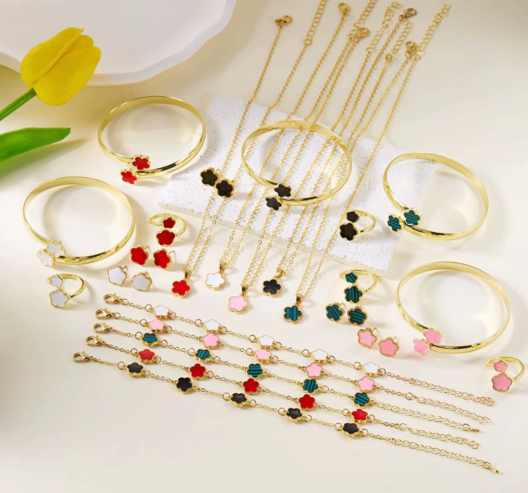 Floral Jewellery Set