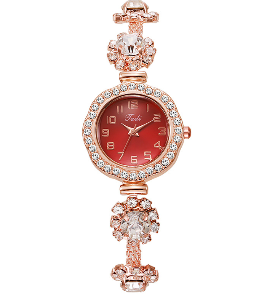 Crystal Quartz Watch