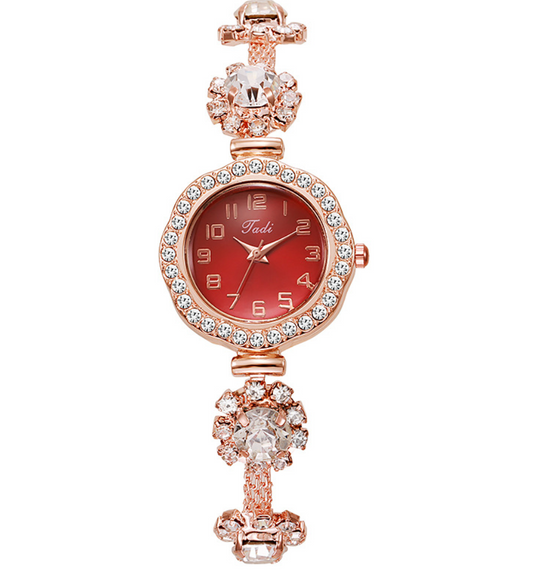 Crystal Quartz Watch