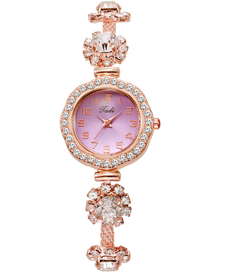 Crystal Quartz Watch